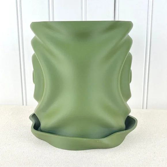 Modern Planter Pot, Waterdrop Planter, Modern Ripple Effect Planter - Picture 6 of 11